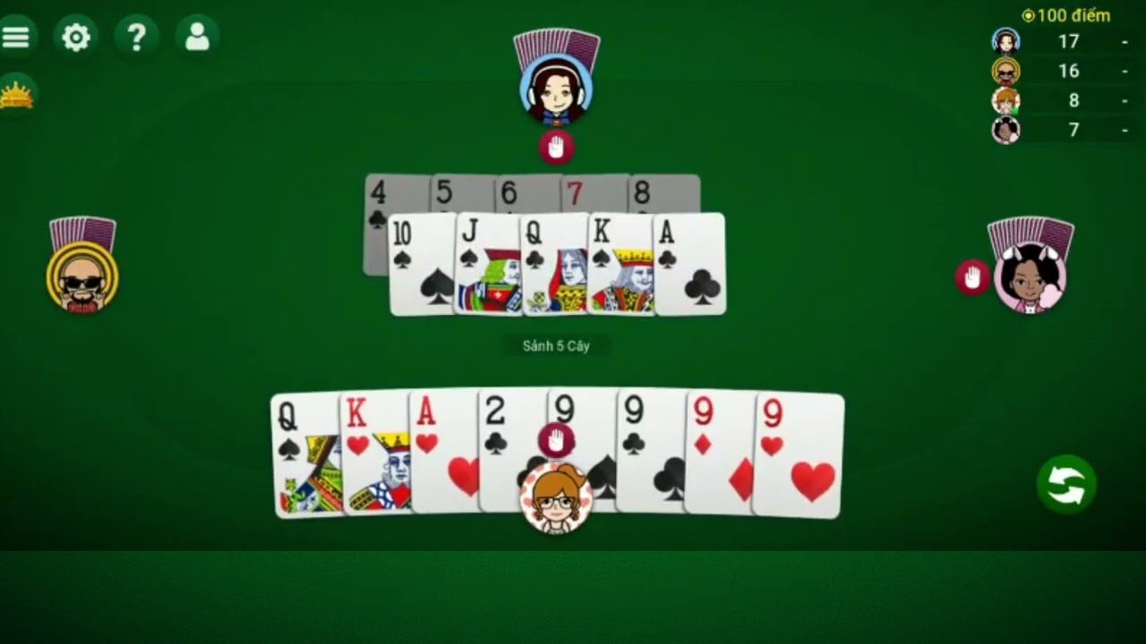 Game bài tiến lên miền nam dễ chơi, và có thể chơi theo nhóm